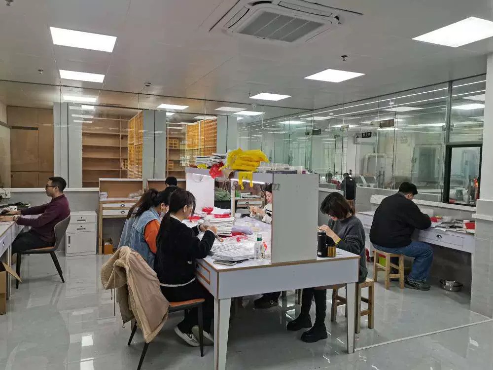 Lumargent jewelry workshop in Guangdong, China